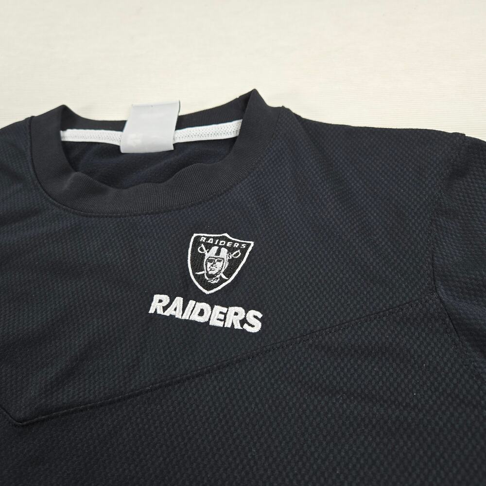Nike Dri-Fit Las Vegas Raiders Black Long Sleeve T-Shirt Men's Size‎ Medium